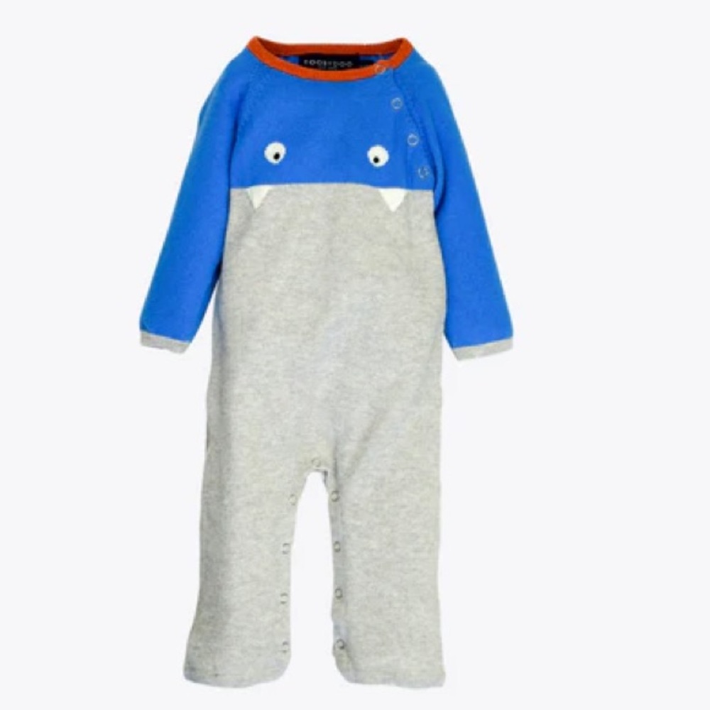 TOOBYDOO | Cashmere Blend Infant Jumpsuit / Onesie (3 mo)